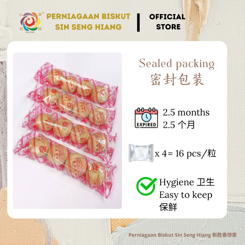 Vegetarian Tambun Biscuit packing